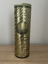 Starbucks Tall Green Gold