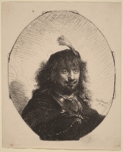 Self portrait with by - with,