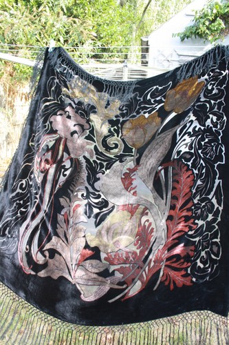 Art wear silk velvet - ,