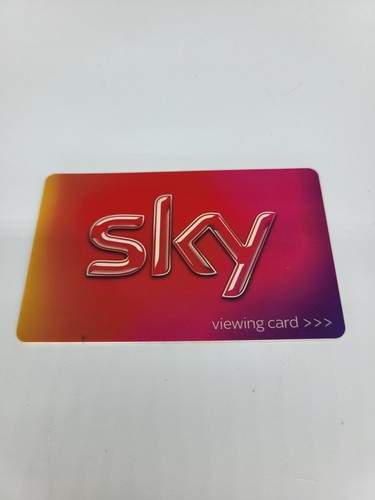 Sky viewing card orange - , red