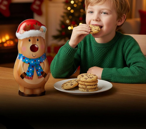 Christmas reindeer chocolate - christmas,