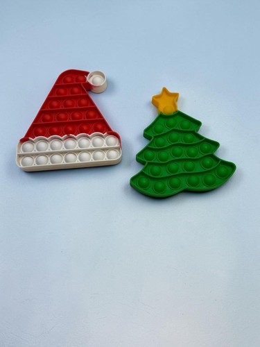 Christmas tree santa - christmas, pop