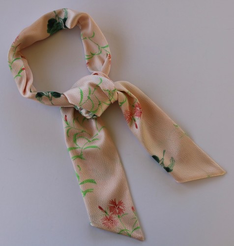 Ladies hammered silk scarf - hammered,