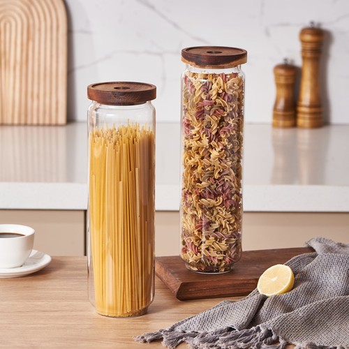 Airtight glass jars - glass,