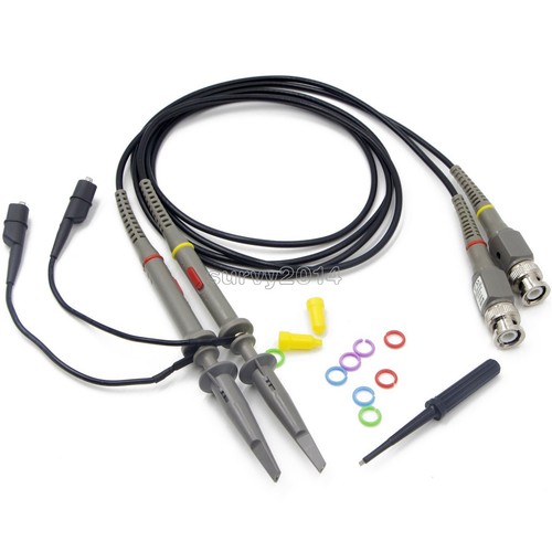 2pcs p6100 100mhz oscilloscope - 100mhz,