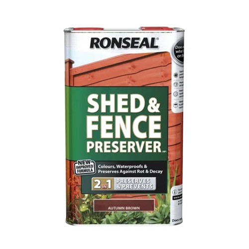 Shed fence preserver autumn - &,