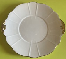 VINTAGE CAKE PLATE / Cream And