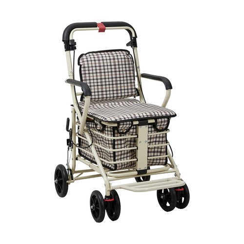 Elderly walking aid - elderly, shopping