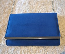 Royal Blue Clutch Bag With