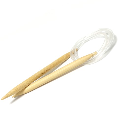 80cm bamboo circular knitting - 80cm,