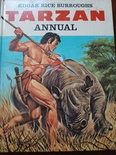Tarzan Annual Edgar Rice Burroughs UK Illustrated 1968 Unclipped