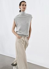 BNWT ZARA KNIT VEST WITH BOW 