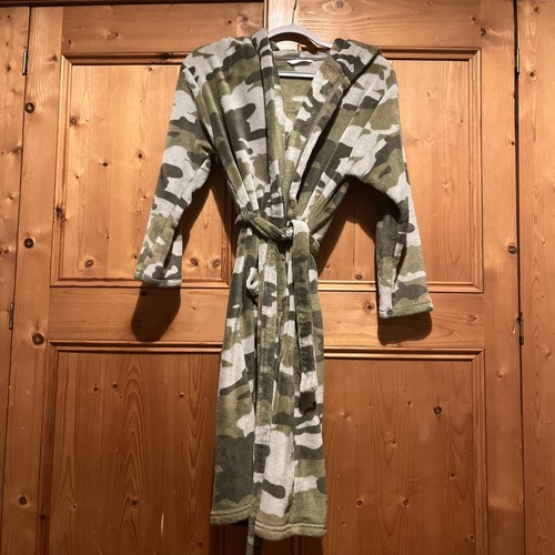 Camouflage dressing gown - m&s,