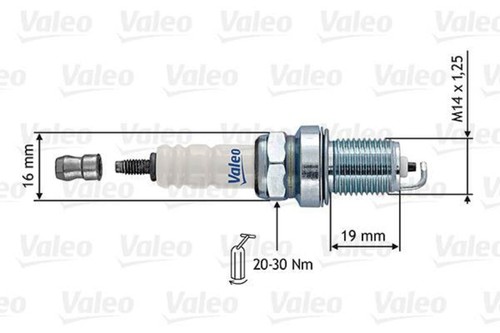 Valeo spark plug for - plug, mazda