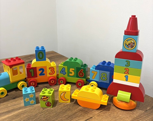 Lego duplo number - lego, train