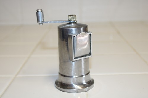 Silver stainless steel - 4"h,