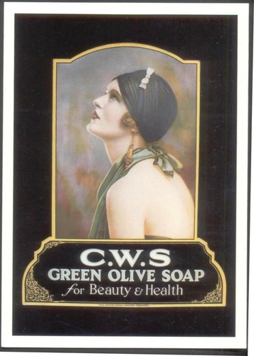 Modern postcard cws olive - modern,