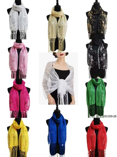 Sequin glitter beaded shawl - sequin,