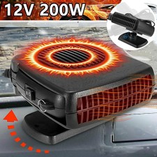 12V Car Heater Fan Defogger Heating/Cooling Fan Windscreen Defroster Demister UK