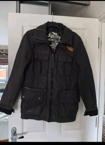 Mens superdry wax jacket - superdry,
