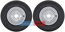 Pair of 145x10 Trailer Wheels