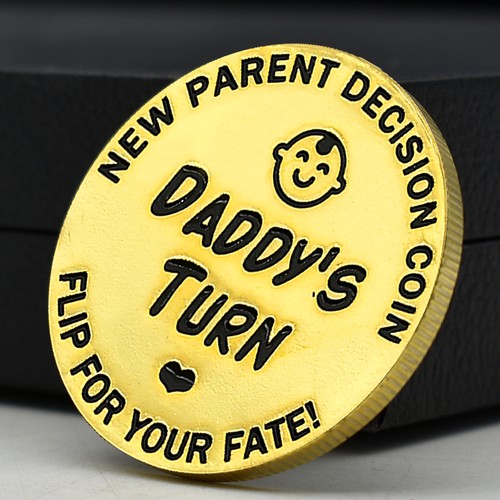 New parent decision coin - parent,