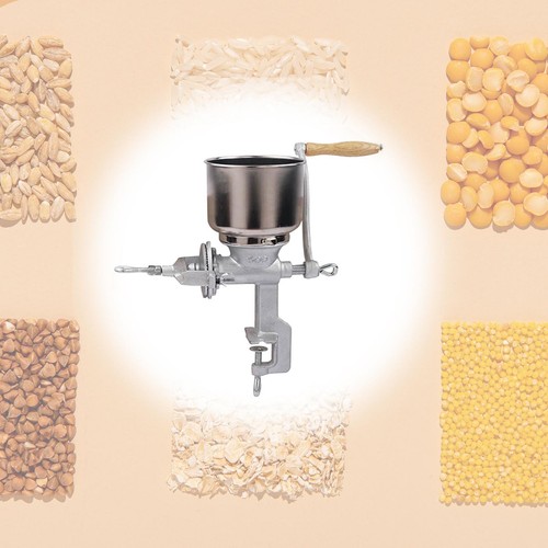 Hand crank grain - hand,