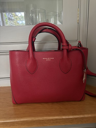 Red leather aspinal london - leather, of