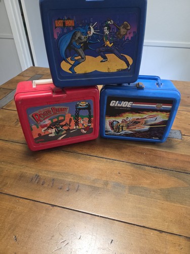 Vintage 1980s lunch box - vintage, lot