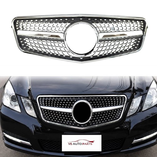 Amg style chrome diamond - chrome, front