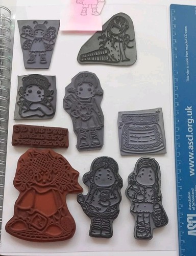 Magnolia tilda rubber stamps - rubber, 8