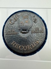 Columbia Records Magic Notes Velvet Record Cleaner Brush 1920s Gramophone