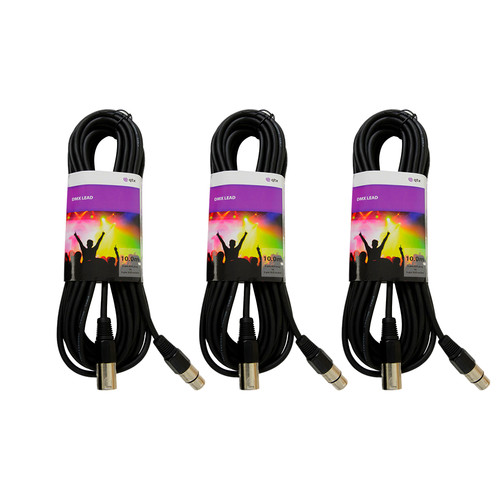 10m dmx lighting xlr signal - 10m,