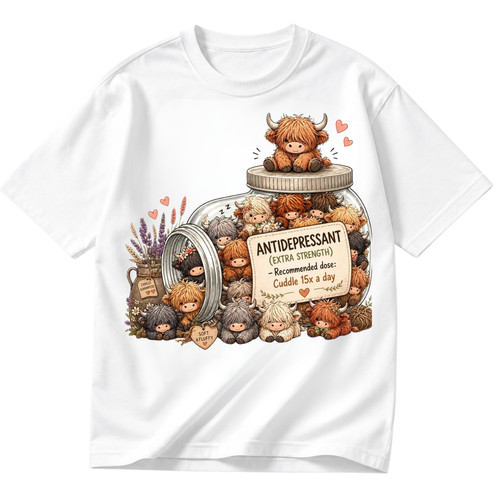 Funny highland cow - funny,