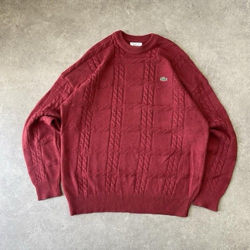 Vintage lacoste jumper cable - vintage,