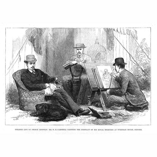 Prince leopold having - having, a