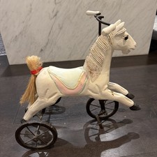 Vintage Antique Horse Tricycle