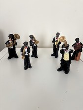 Vintage jazz band figurines - jazz,