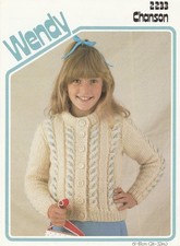 Child Cable Jacket Cardigan