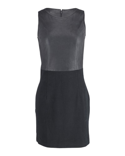 Theory leather bodice dress - theory,