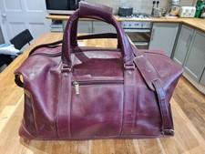 Ashwood mens burgundy leather