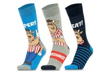 Bullseye TV Darts Show Official Bully Sock Triple Pack Super Smashing Great