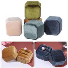 Double Ring Storage Box Velvet