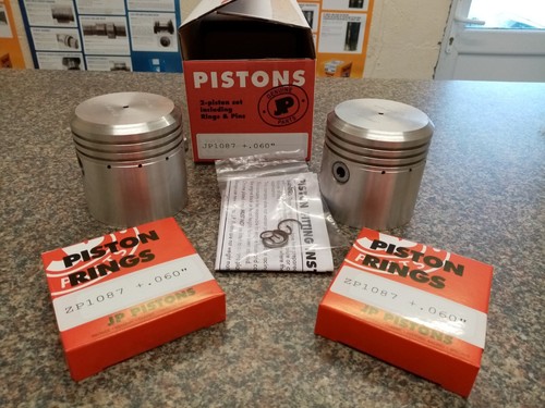 Bsa 770cc piston set - bsa,