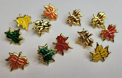 Decorative maple leaf brads - maple,