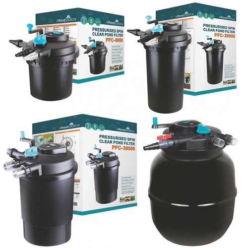 Pressurised koi pond filter - pressurised,