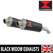 YAMAHA FJR1300 2001-2005 Exhaust Silencers 300mm Oval End Cans 300BS