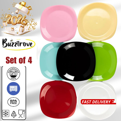 Reuseable plastic plates - reuseable,