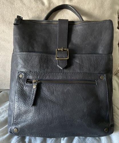 Fat face grey leather - leather, multi