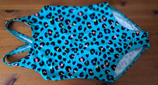 M&S Turquoise Blue Leopard